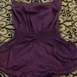 Purple romper