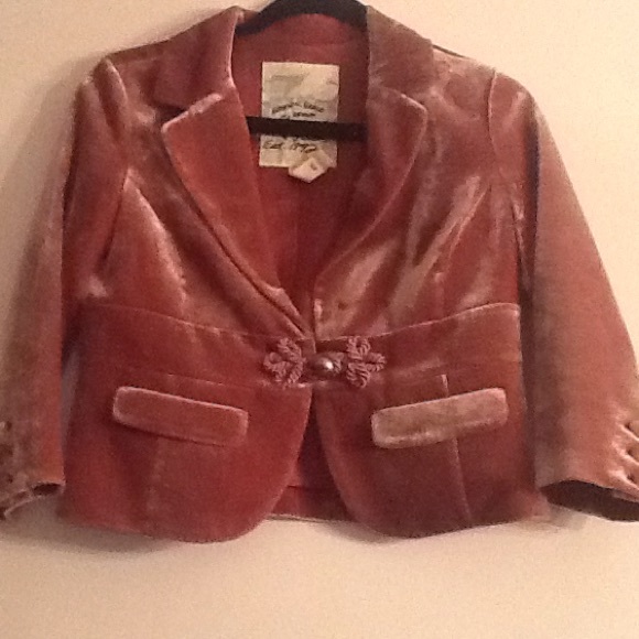 Abercrombie & Fitch velvet blazer
