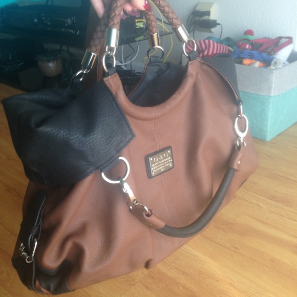 Dolce & Gabbana Handbags - PRICE REDUCED: Dolce and Gabbana black brown purse