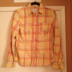 Yellow Aeropostale Flannel