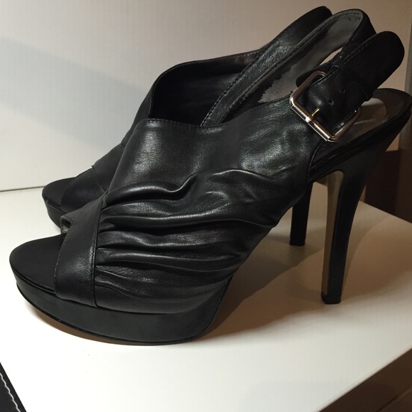 Black Nine West heels