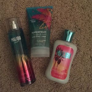 Malibu Heat Bath and Body Works Set