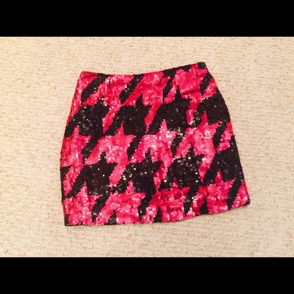 Sequin mini skirt