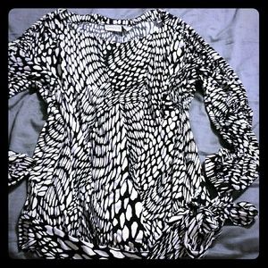 NWOT chicos slouchy top