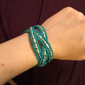 Turquoise cuff bracelet