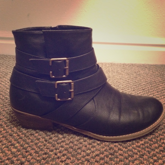 Black booties