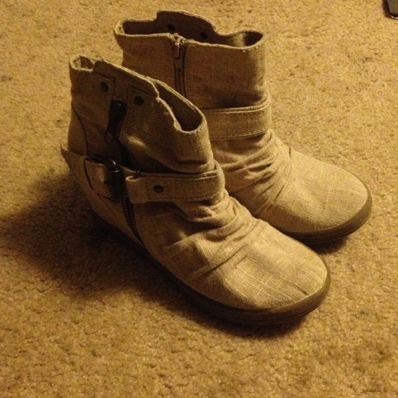 Hidden heel wedges, one time worn, call it spring!