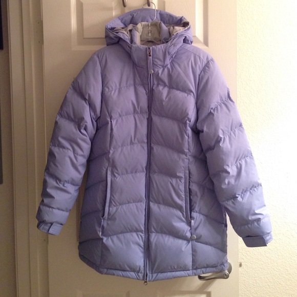 lilac down jacket