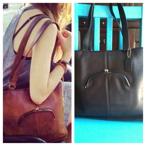 Rare 60's Vintage Bonnie Cashin kiss lock tote
