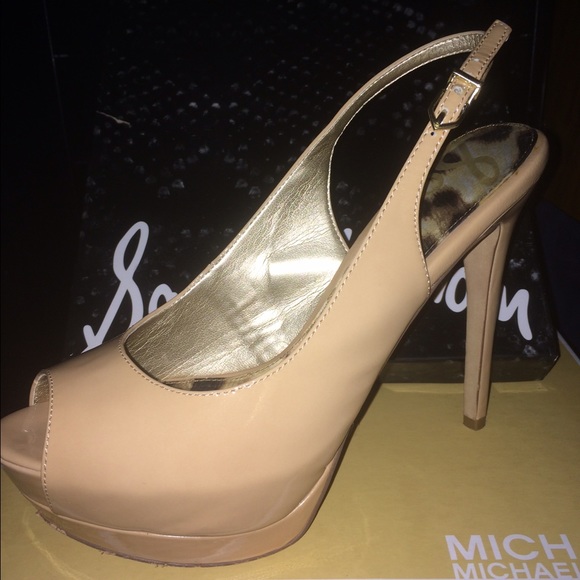 SOLD!Sam Edelman Patent Leather Heels 8.5 Penelope