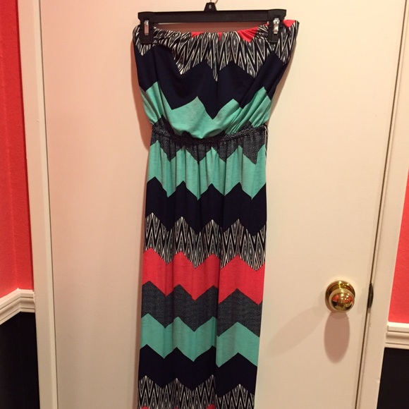 Zigzag Maxi Dress