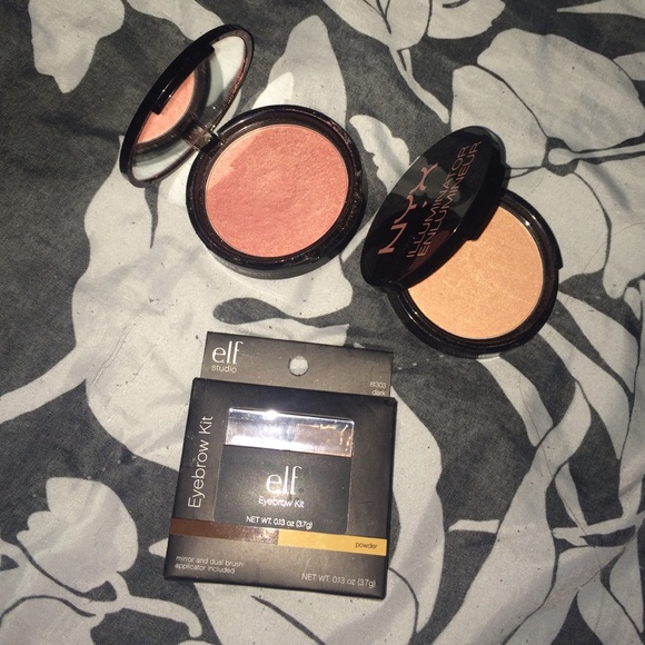 Bundle of nyx and elf makeup!