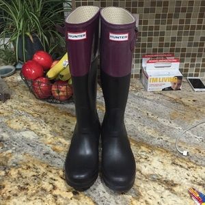 NEW!! Hunter boots sz 5 F fit 6 6.5