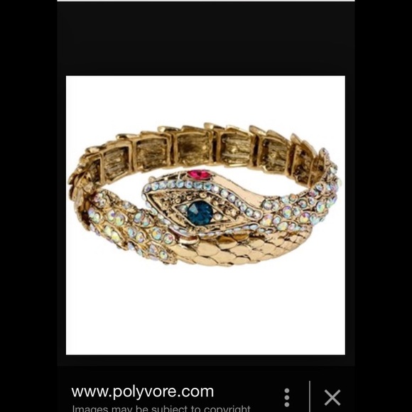Betsey Johnson Snake Wrap Bracelet - Picture 2 of 2