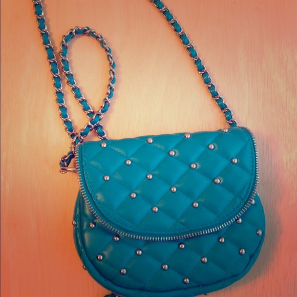 Poppie by DSW Clutches & Wallets - Teal blue purse