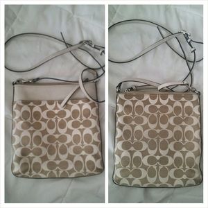 Cross body spring hand bag