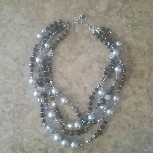 4 strand beaded necklace
