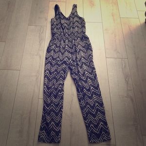 Everly Chevron Jumpsit