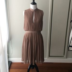 Just Cavalli Pleated Silk Dress