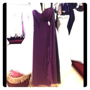 Long Mother of the Bride/ MOG gown Matching Jacket