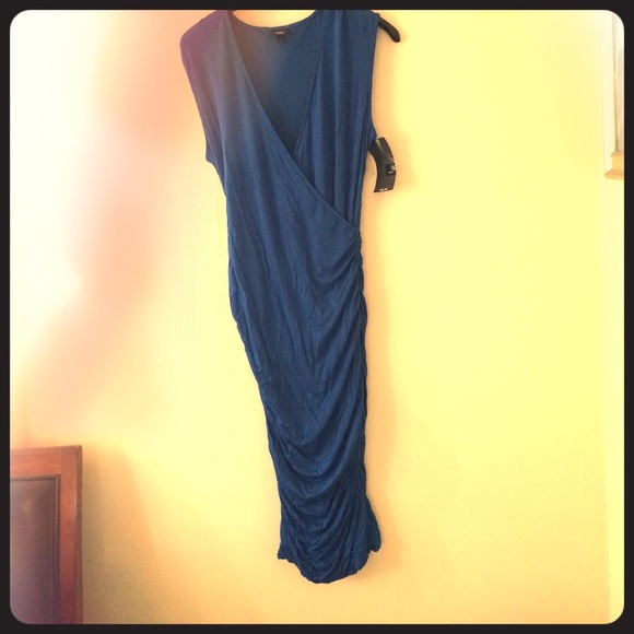 Royal blue, ruched. - Picture 1 of 1