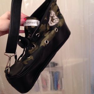 Rare camo shoe purse