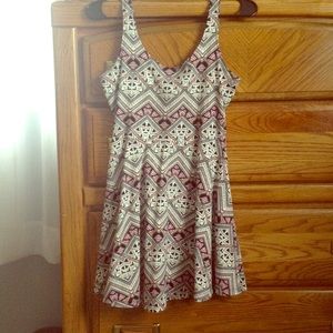 PINK Aztec dress SMALL