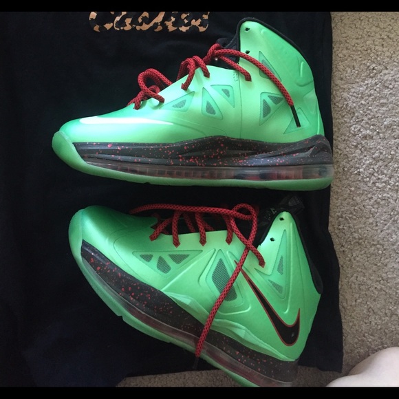 Lebron 10 "jade" size 4.5