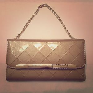 iPhone 6 gold shimmer wallet case NWOT