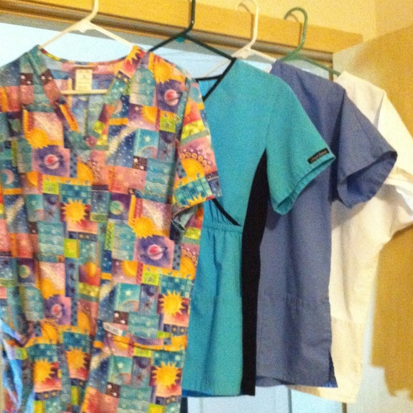 Bundle of scrub tops