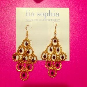 Brand new Lia Sophia earrings