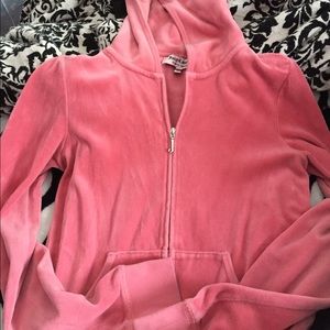 Juicy couture zip up sweatshirt