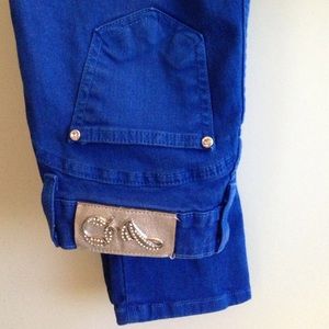 SOLD Blue skinny jeans