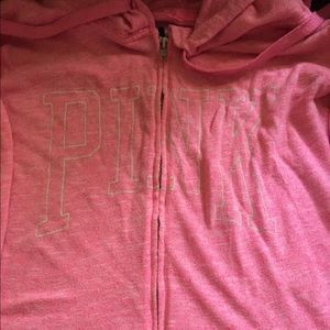 Lightweight PINK hoodie