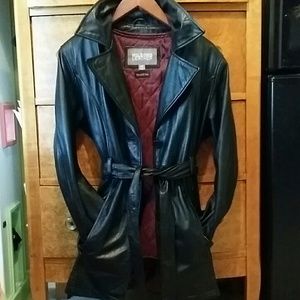 CLOSEOUT SALE!!!  Leather jacket w/removable liner