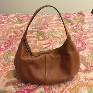 Coach Tan Leather Hobo Bag