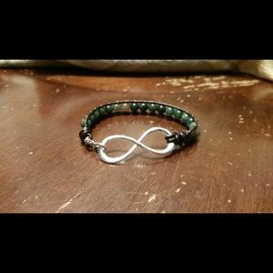 bracelet with infinity symbol