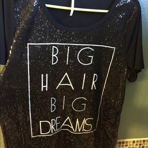 "Big hair, Big Dreams" shirt