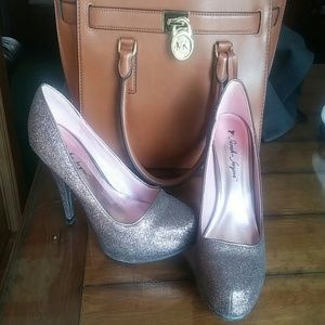 Sparkly heels
