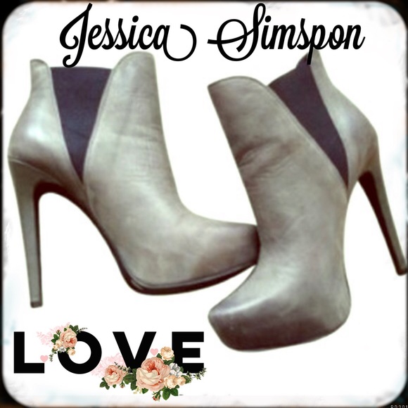 Jessica Simpson leather Booties