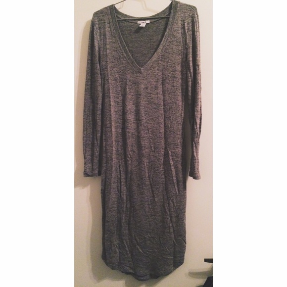 BAR III HEATHER GREY DRESS