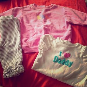 Bundle of 6/9 months Infant Girls Clothes