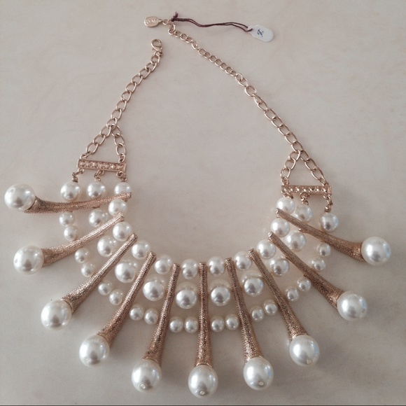 Beautiful Antique NECKLACE Jewelry Statement Bib - Picture 2 of 2