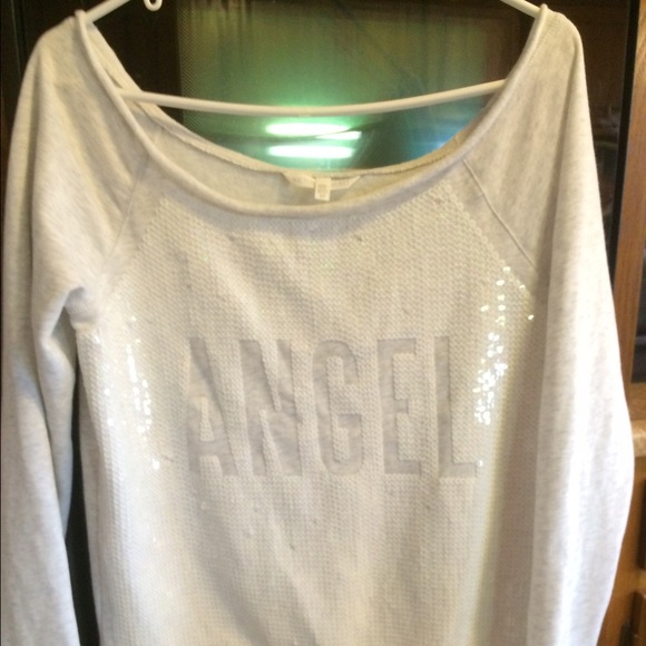 Victoria Secret Fashion Show Sequin sweat shirt! - Picture 1 of 3