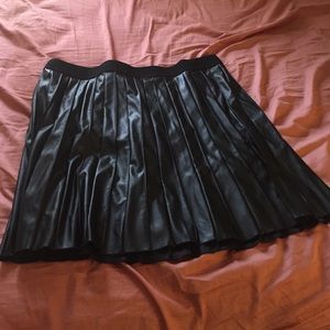 Alfani Woman Leather high waisted skirt