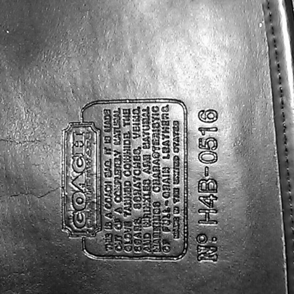 Coach leatherwear