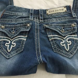 Rock Revival 25x28 Boot blue sequins