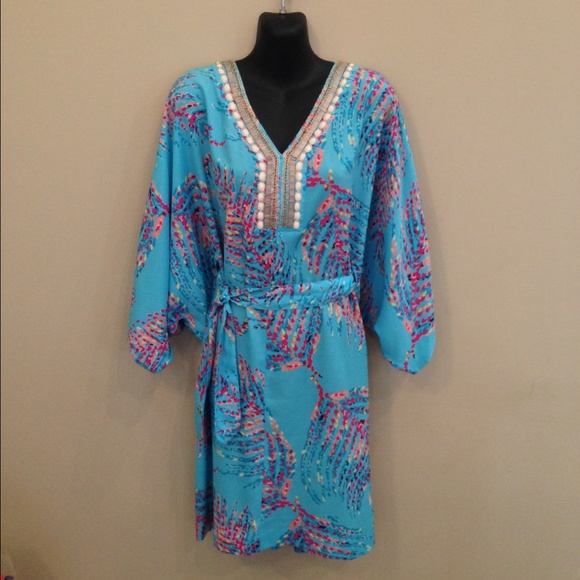 FLASH SALE! Lilly Pulitzer beaded neckline dress