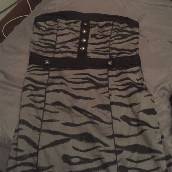 H&M zebra dress