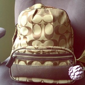 🚫ON HOLD🚫  Coach Signature Backpack